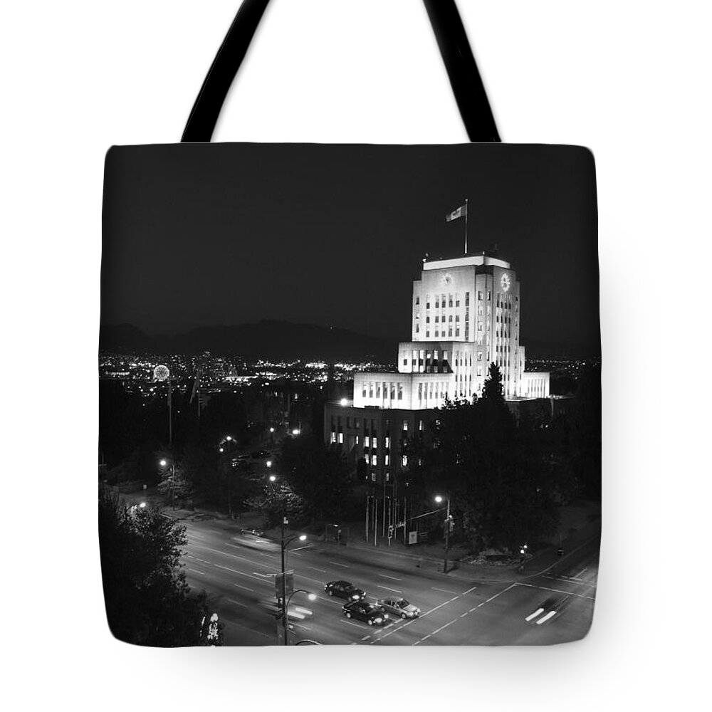  Tote Bag featuring the photograph 12th and Cambie #2 by Mark Alan Perry