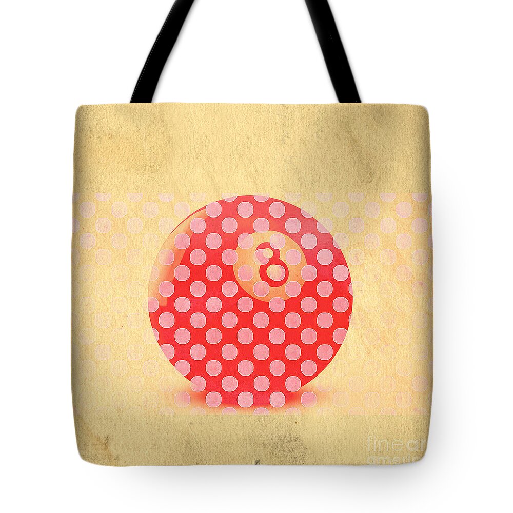 Eight Tote Bag featuring the photograph Eight Ball #2 by Edward Fielding