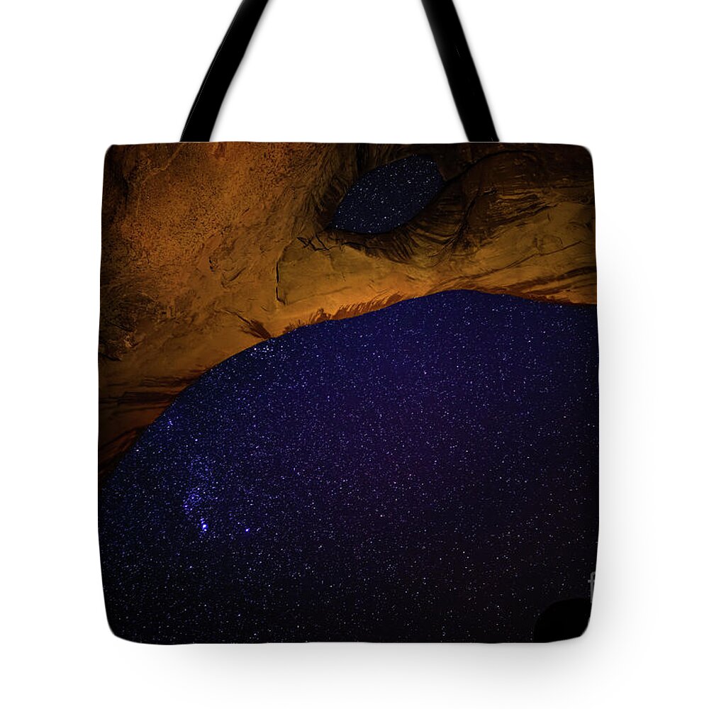 Navajo Tote Bag featuring the photograph Eye Of The Sun #2 by Doug Sturgess