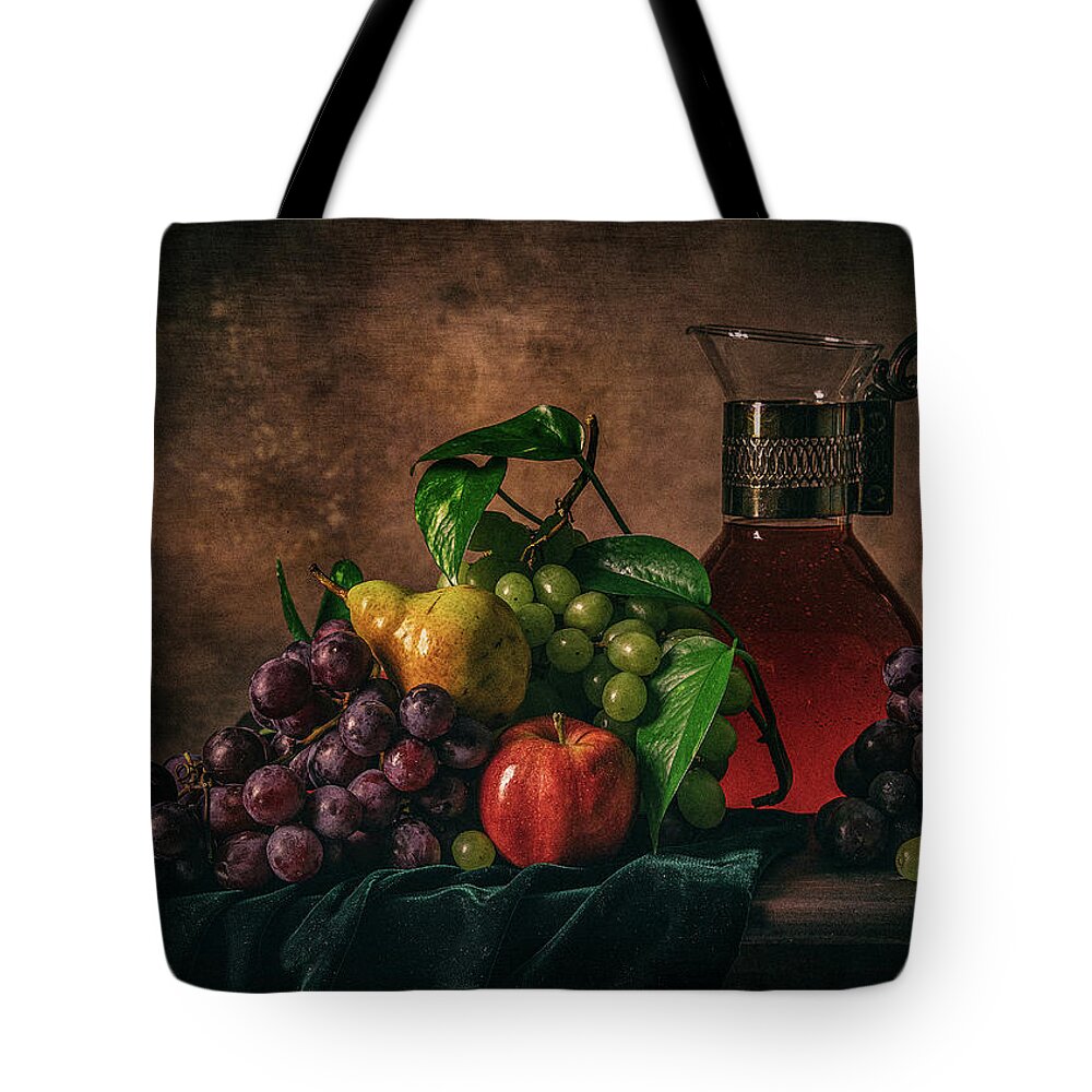 Fruits Tote Bag featuring the photograph Fruits by Anna Rumiantseva