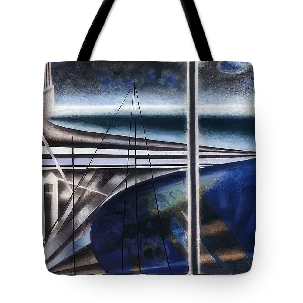 Modernist Experience Paintings Tote Bags