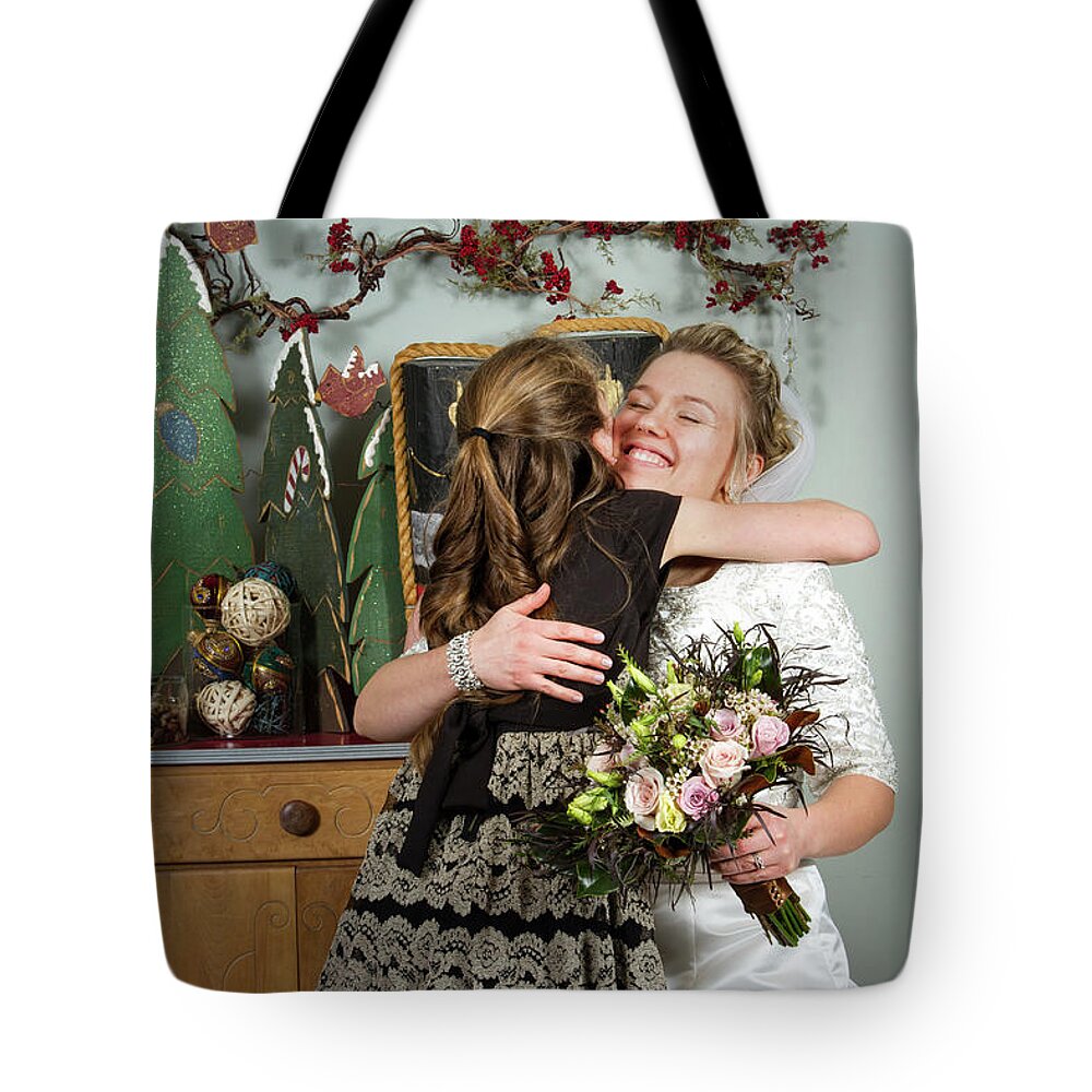 Lisa And Michel Tote Bag featuring the photograph Lisa and Michel #2 by Daniel Martin