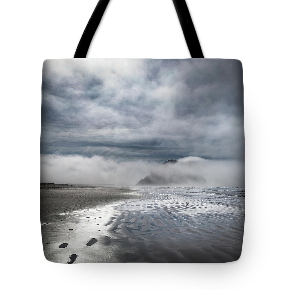  Tote Bag featuring the photograph Morro Rock #2 by Lars Mikkelsen
