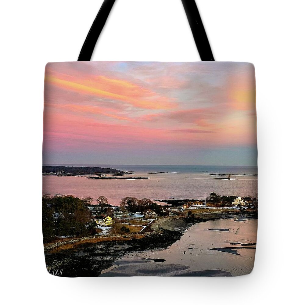  Tote Bag featuring the photograph New Castle by John Gisis
