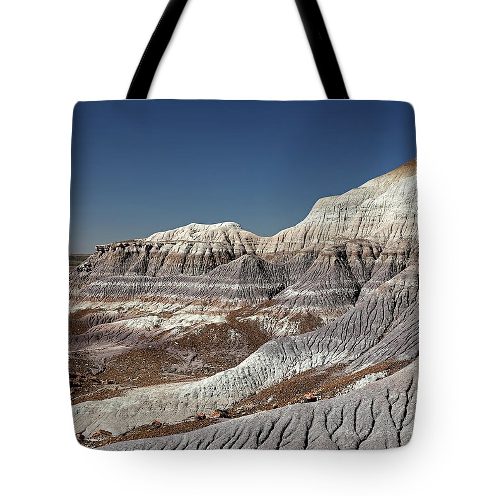 Petrified Forest National Park Tote Bag featuring the photograph Painted Desert - Petrified Forest National Park by Richard Krebs