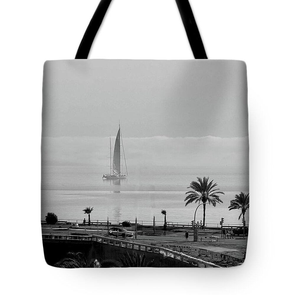 Travel Tote Bag featuring the photograph Palma de Mallorca #3 by Elisabeth Derichs