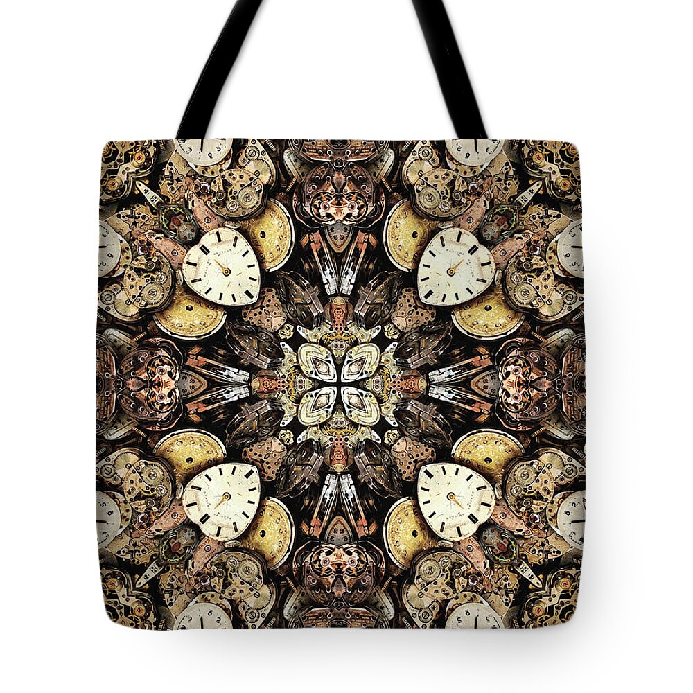 Time Tote Bag featuring the photograph Pieces of Time by Phil Perkins
