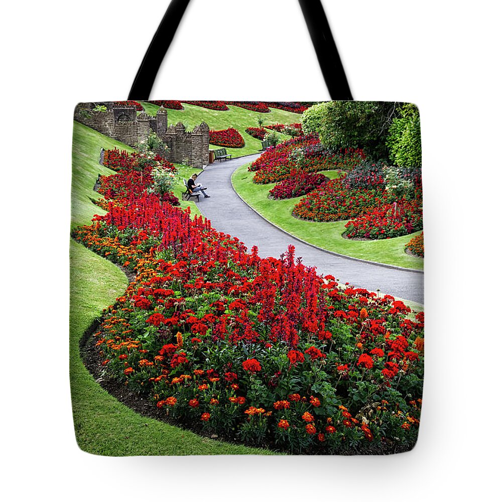 Plant Tote Bag featuring the photograph Red Hot Summer by Shirley Mitchell