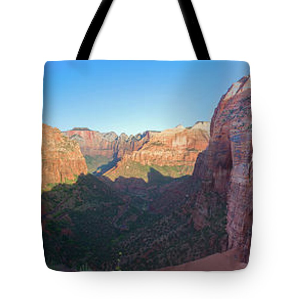 Zion Tote Bag featuring the photograph Zion #2 by Dmdcreative Photography