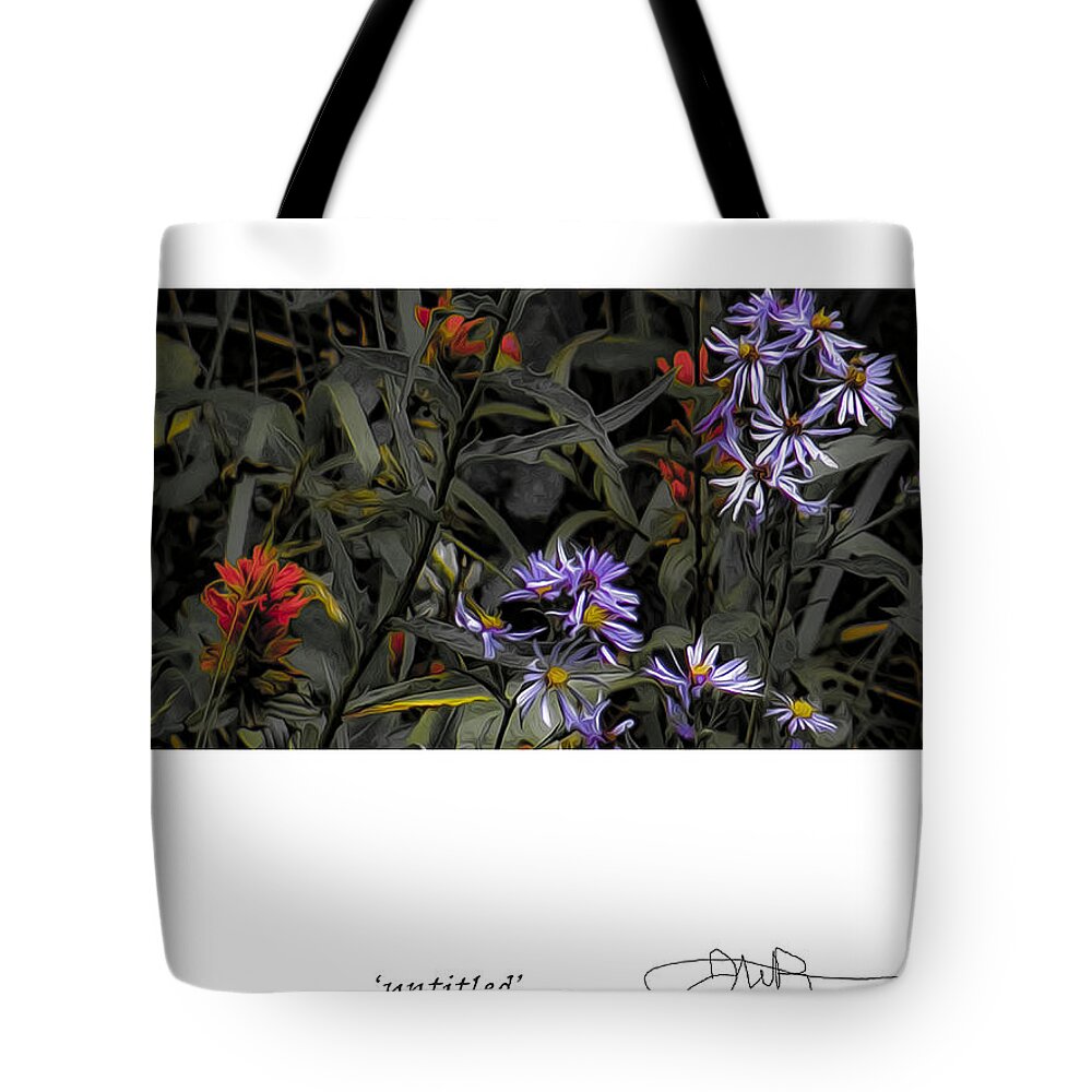 Signed Limited Edition Of 10 Tote Bag featuring the digital art 20 by Jerald Blackstock