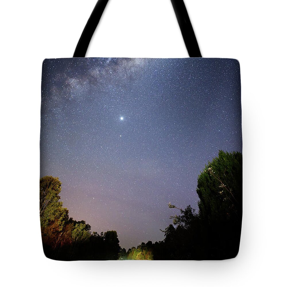Night Tote Bag featuring the photograph 200711satro5 by Nicolas Lombard