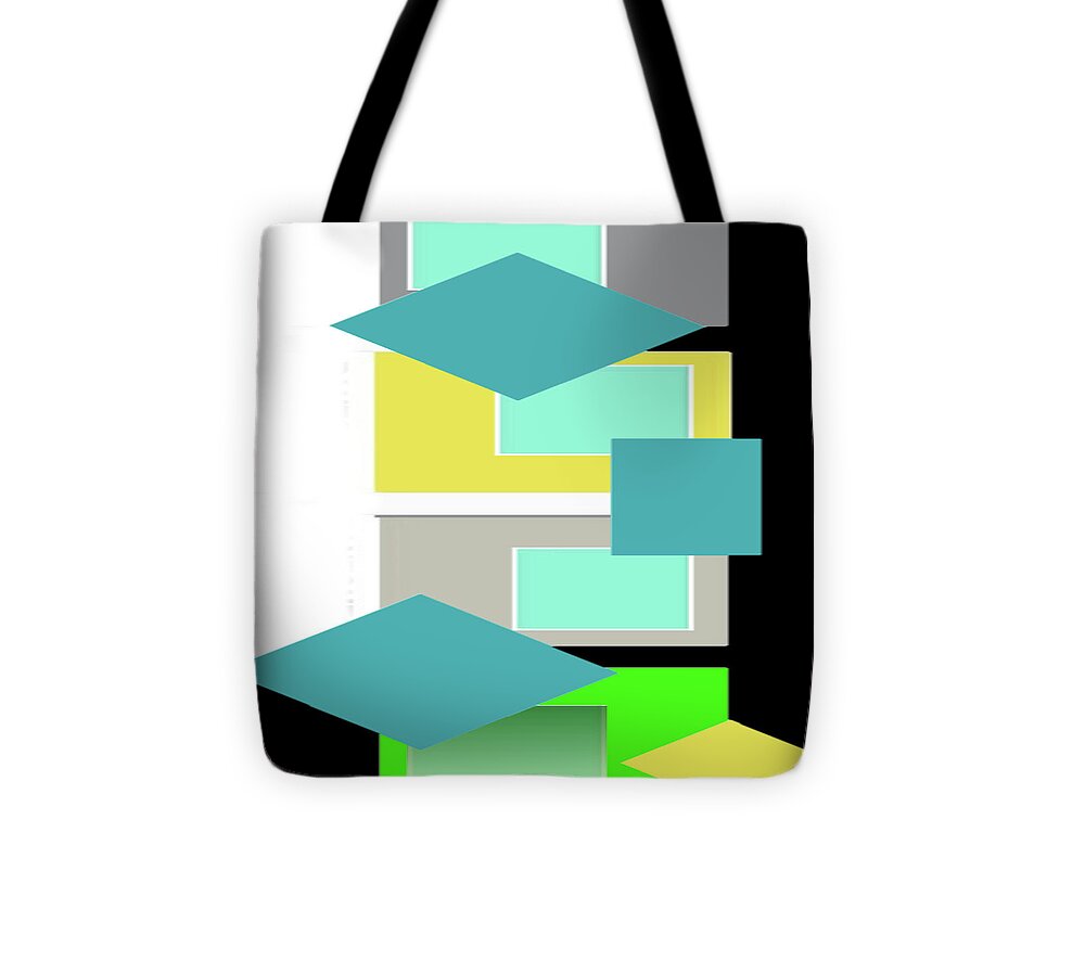 2021 Tote Bag featuring the digital art 2021 August Trends Colors of the Year with Colors of the Month by Delynn Addams