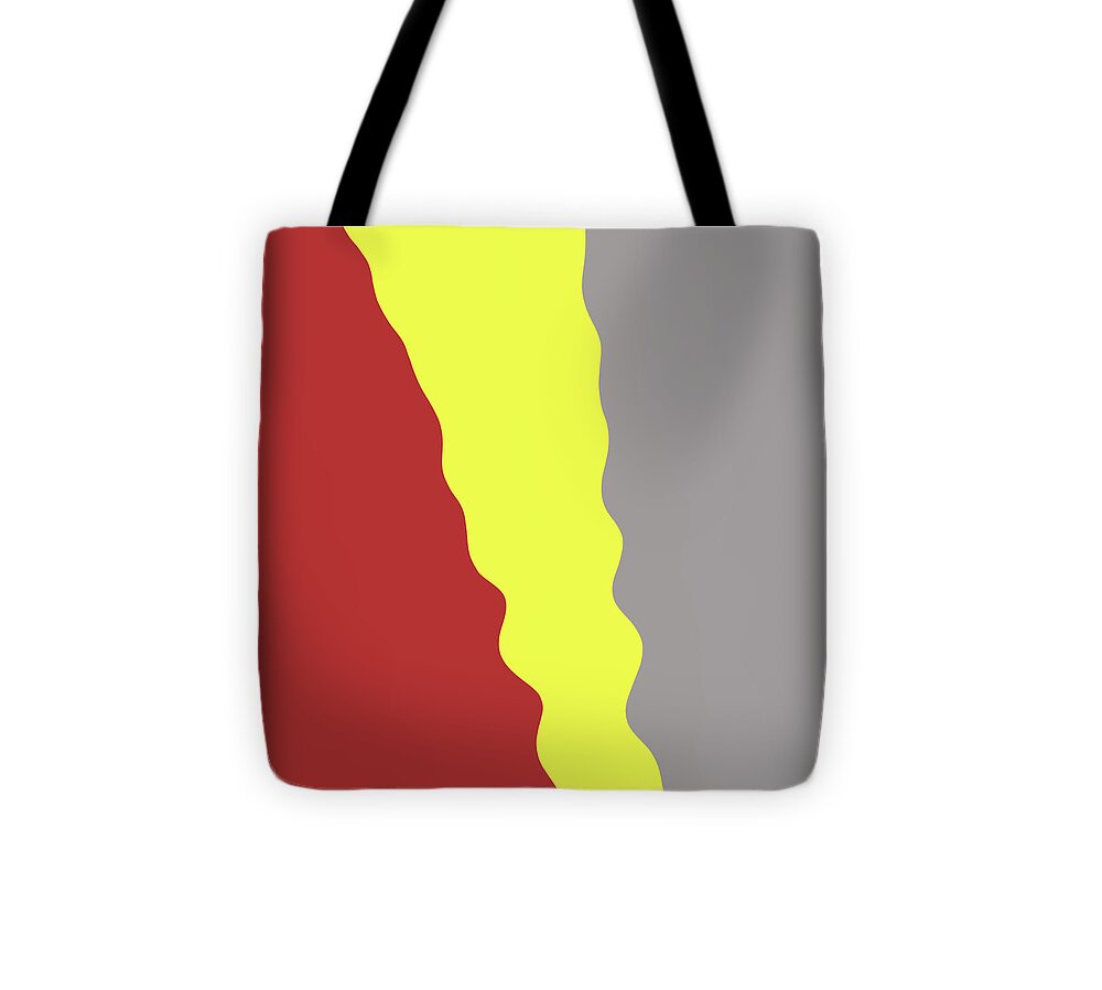 2021 Tote Bag featuring the digital art 2021 Trend Color of the Year with March Color of the Month by Delynn Addams