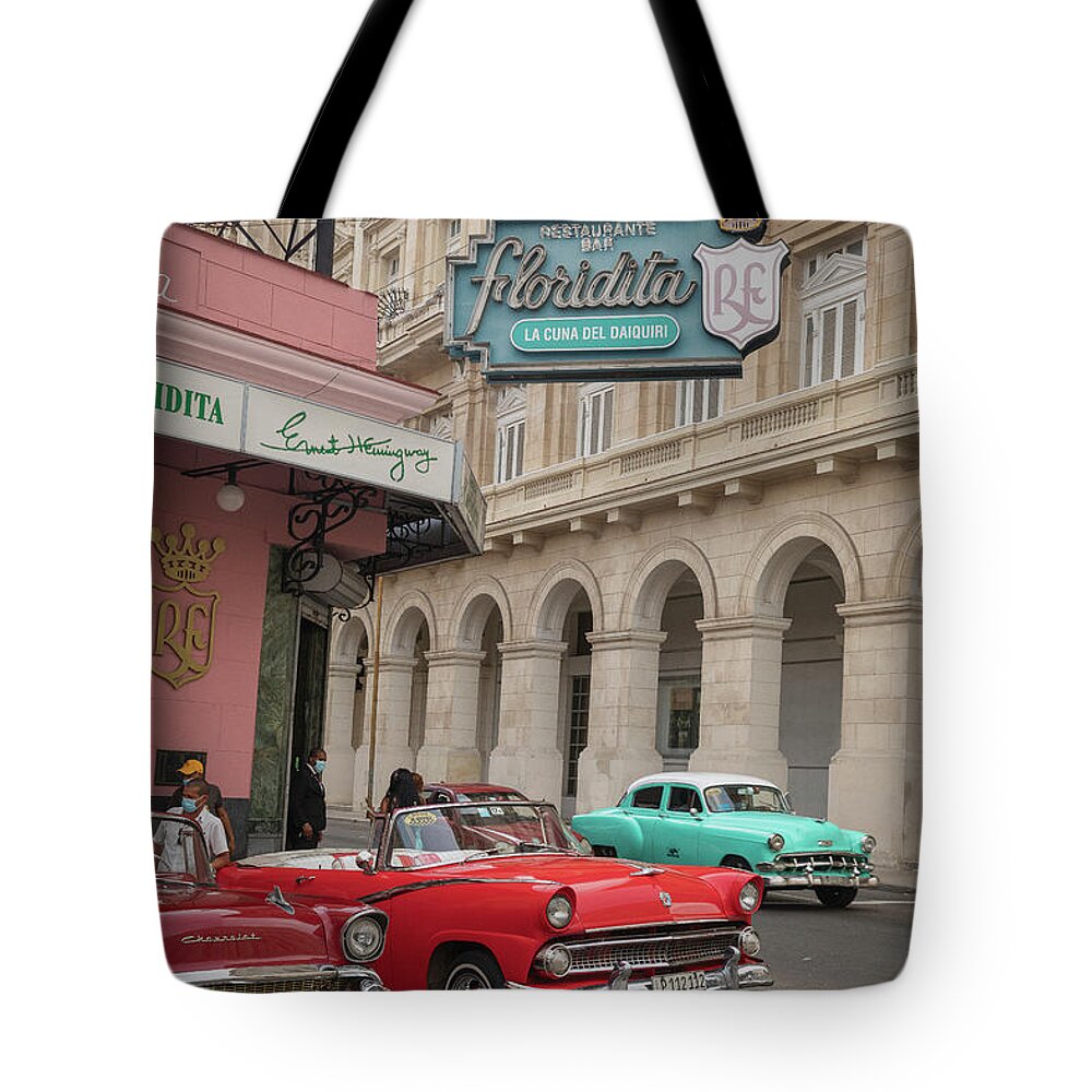 La Habana Tote Bag featuring the photograph La Habana La Habana Province Cuba #21 by Tristan Quevilly