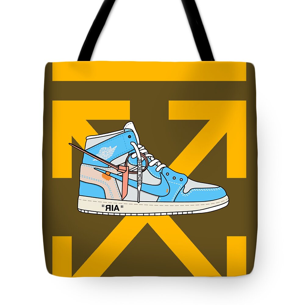 Air Jordan Art Design Tote Bag by Agus Candra - Pixels