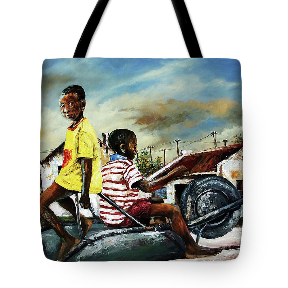  Tote Bag featuring the painting 22MB jpeg by Berthold