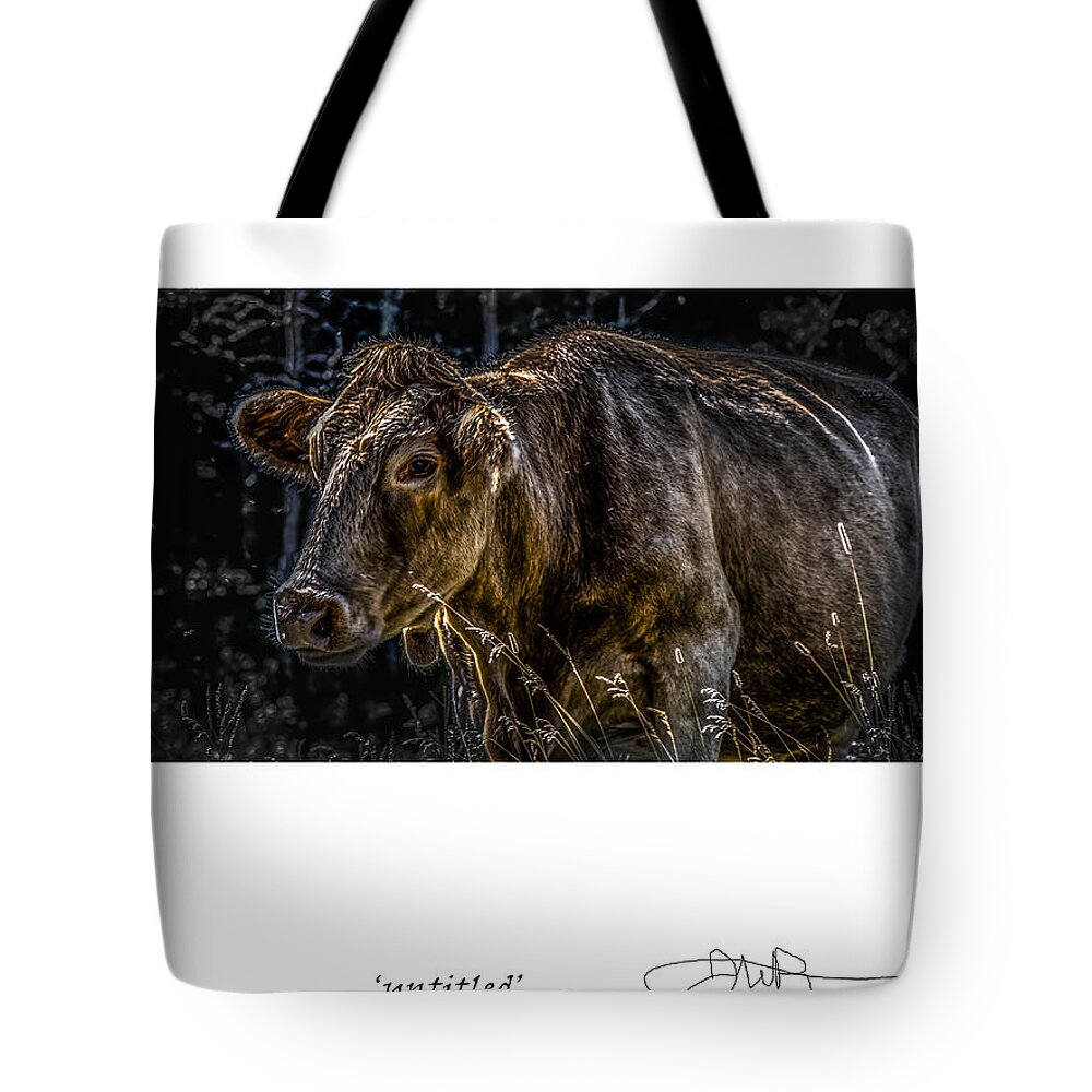 Signed Limited Edition Of 10 Tote Bag featuring the digital art 23 by Jerald Blackstock
