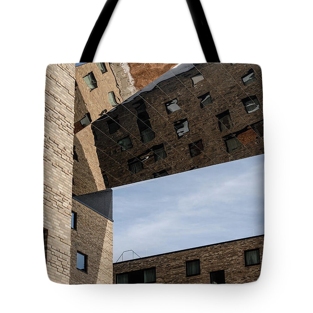 Architecture Tote Bag featuring the photograph Berlin #25 by Eleni Kouri