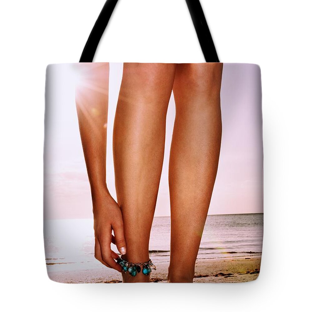 100-rm-nsr-lifestyle-license Tote Bag featuring the photograph 2936 Elisa Naples Beach Florida by Amyn Nasser
