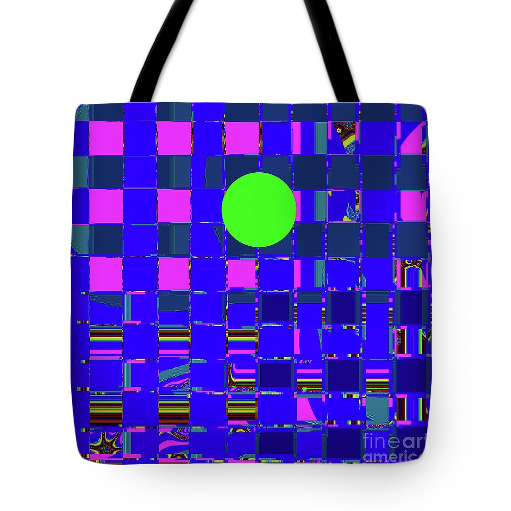  Tote Bag featuring the digital art 3-8-2010abcdefg by Walter Paul Bebirian