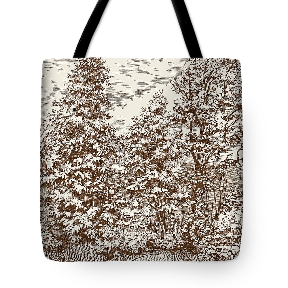 Fisherman Tote Bag featuring the digital art 3 Graces by Don Morgan