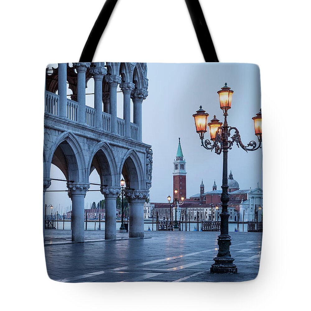 Venice Tote Bag featuring the photograph Venice Dawn #3 by Brian Jannsen