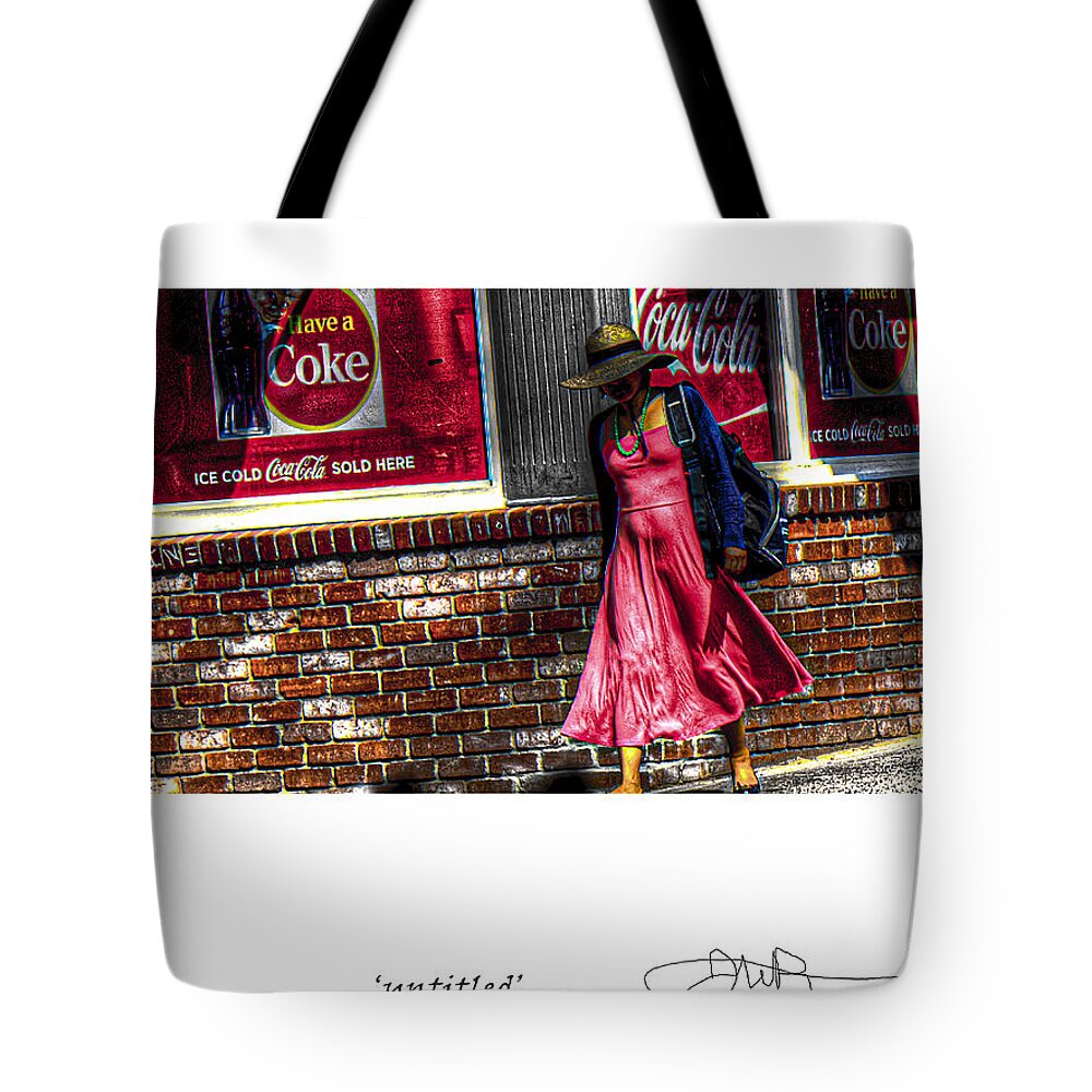 Signed Limited Edition Of 10 Tote Bag featuring the digital art 31 by Jerald Blackstock