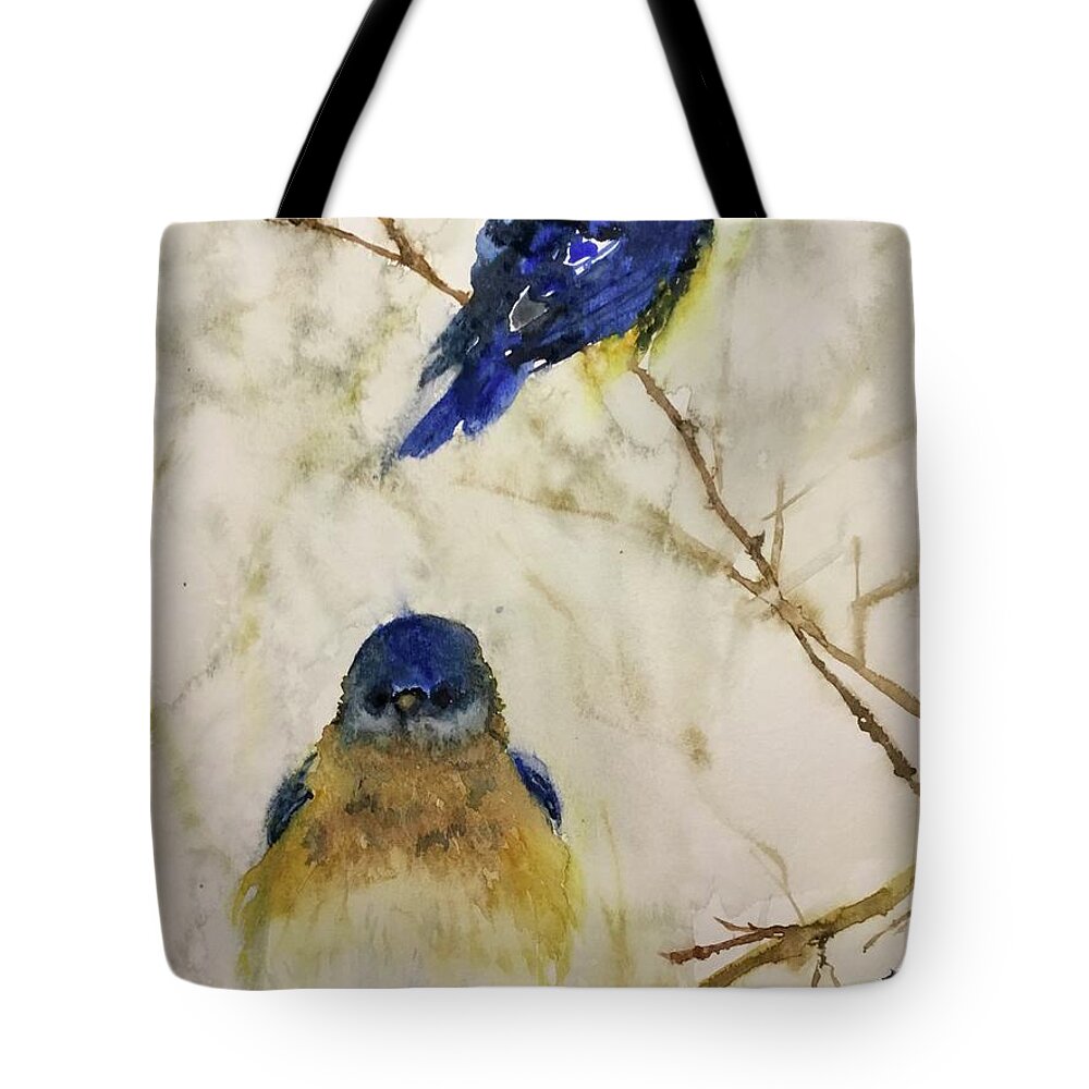 3322020 Tote Bag featuring the painting 3322020 by Han in Huang wong