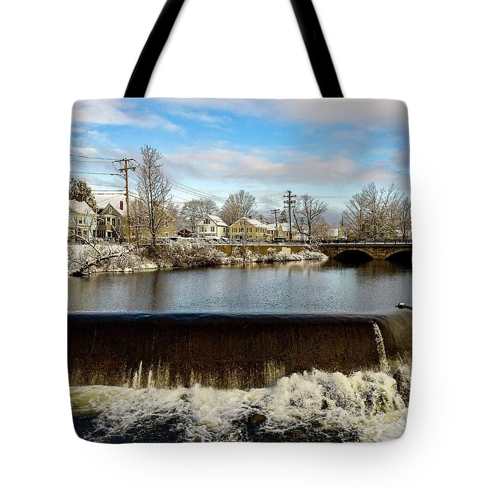  Tote Bag featuring the photograph Rochester by John Gisis