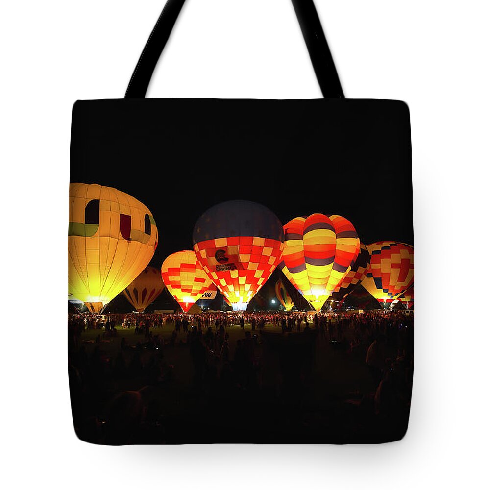 Co Tote Bag featuring the photograph Balloon Fest #4 by Doug Wittrock