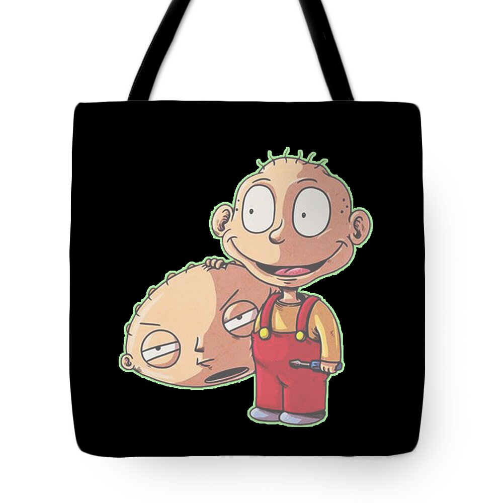 Seth Tote Bag featuring the digital art Family Guy #4 by Gila Ngay
