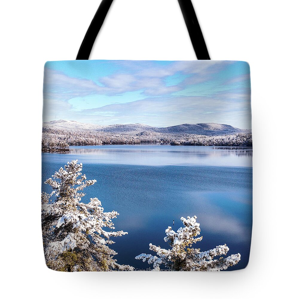  Tote Bag featuring the photograph Merrymeeting Lake #4 by John Gisis