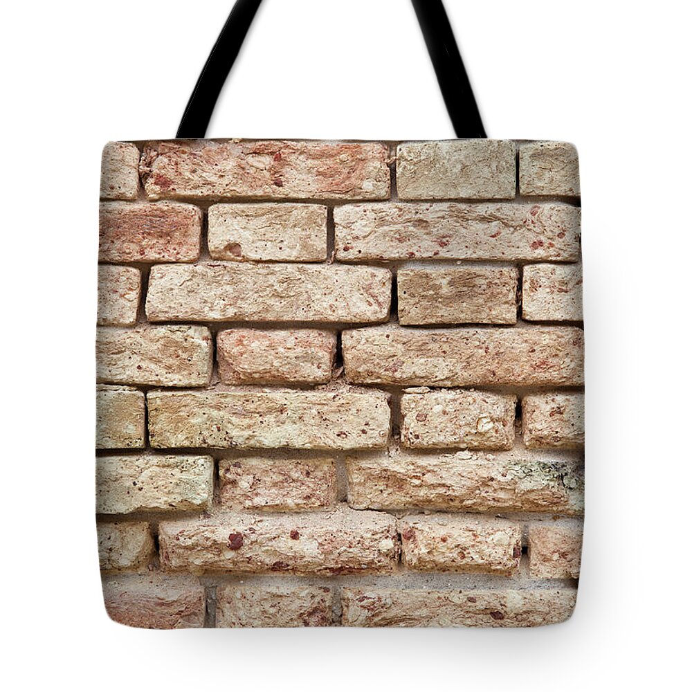 Old Brick Wall Texture Tote Bag by Liss Art Studio - Fine Art America
