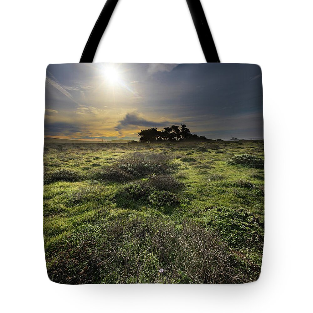  Tote Bag featuring the photograph San Simeon #4 by Lars Mikkelsen