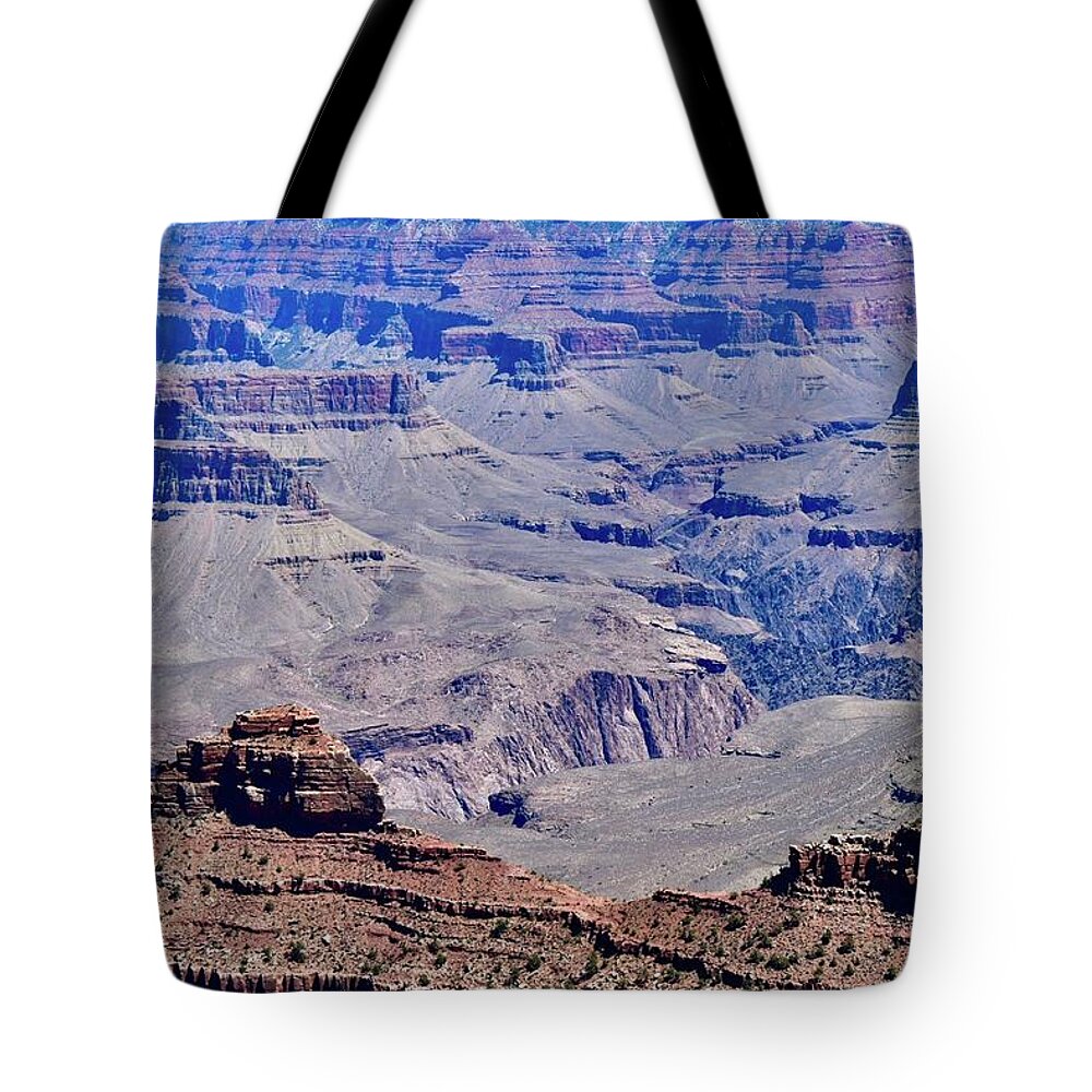 The Grand Canyon Tote Bag featuring the digital art The Grand Canyon #4 by Tammy Keyes