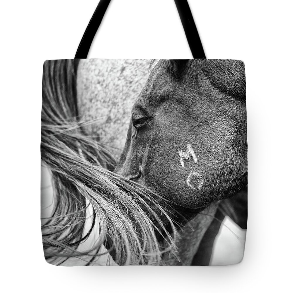 Horses Tote Bag featuring the photograph Untitled #4 by Ryan Courson