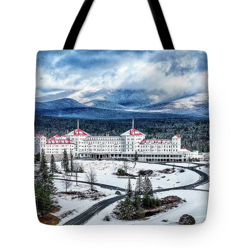  Tote Bag featuring the photograph Bretton Woods #5 by John Gisis