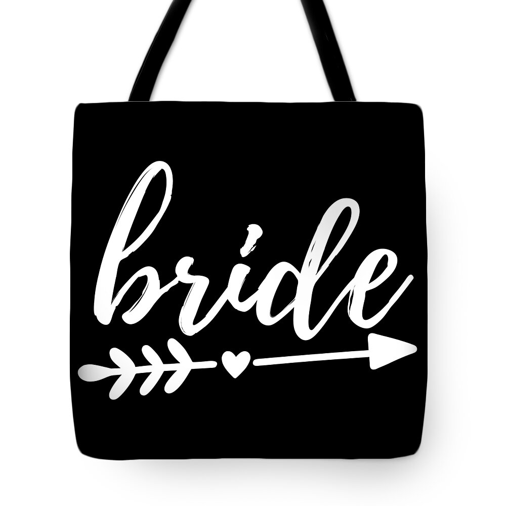 Bridesmaid Tote Bag featuring the digital art Bride #5 by Jacob Zelazny