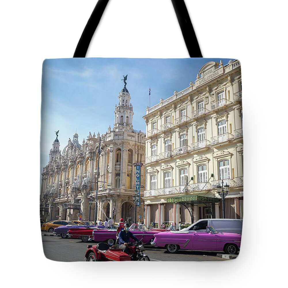La Habana Tote Bag featuring the photograph La Habana La Habana Province Cuba #5 by Tristan Quevilly