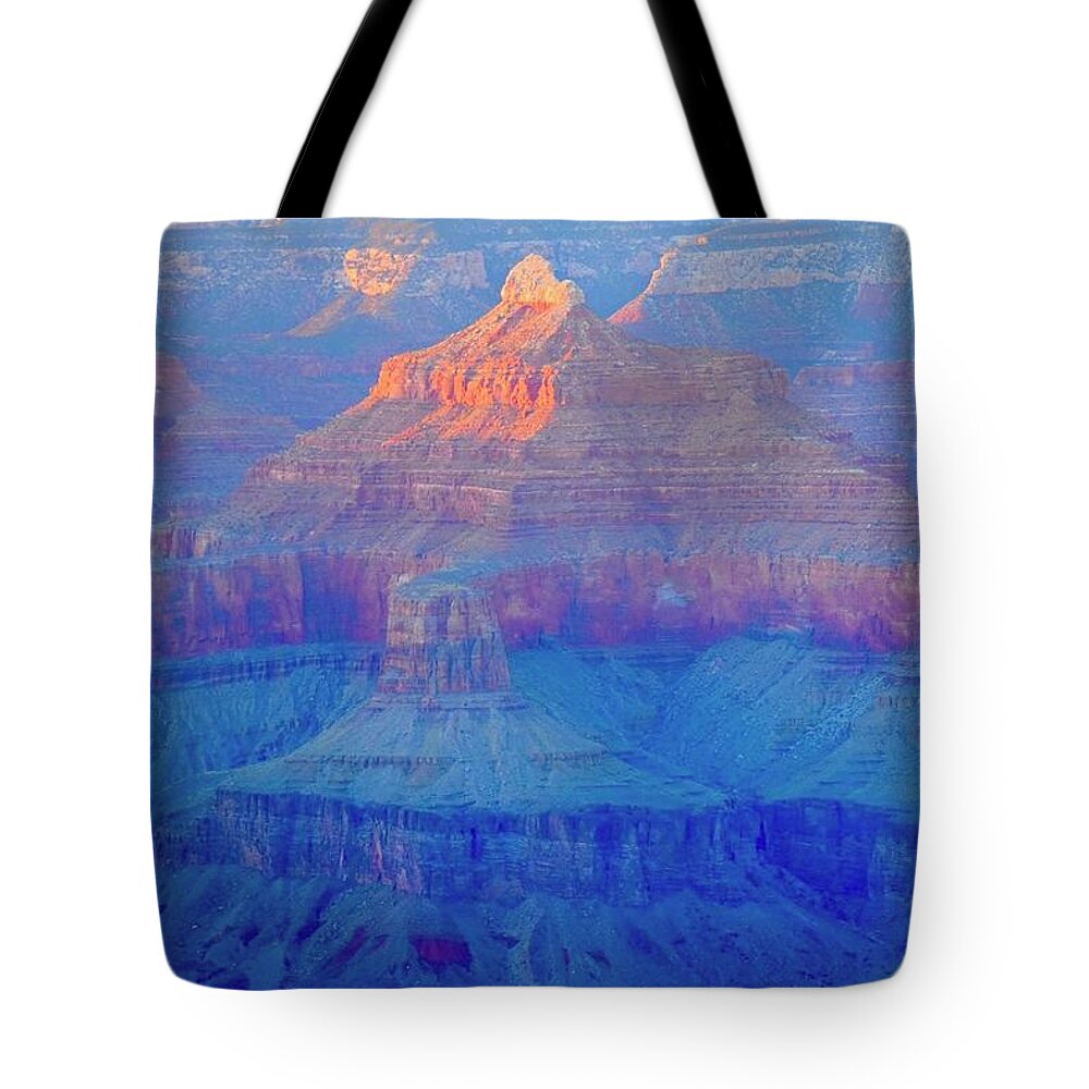 The Grand Canyon Tote Bag featuring the digital art The Grand Canyon by Tammy Keyes