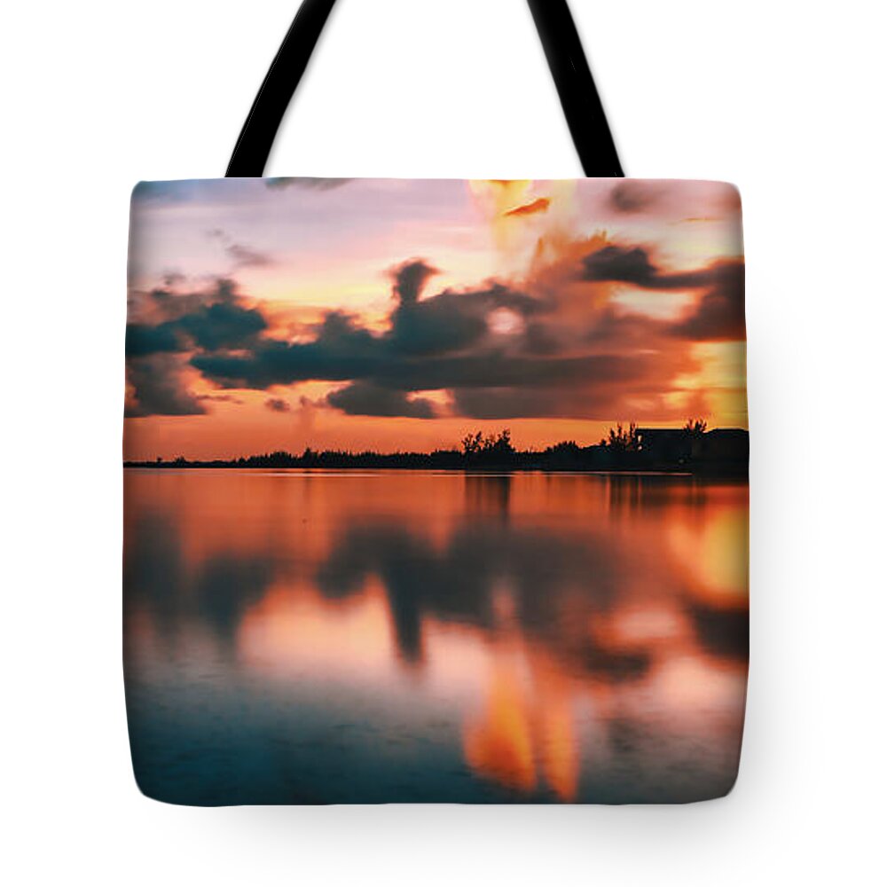 Cloud Tote Bag featuring the photograph Sunshine Chaser by Montez Kerr