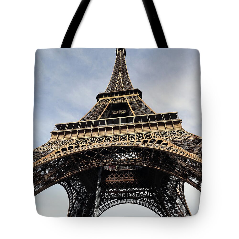 Eiffel Tower Tote Bag featuring the photograph Eiffel Tower, Paris, France #6 by Steven Spak