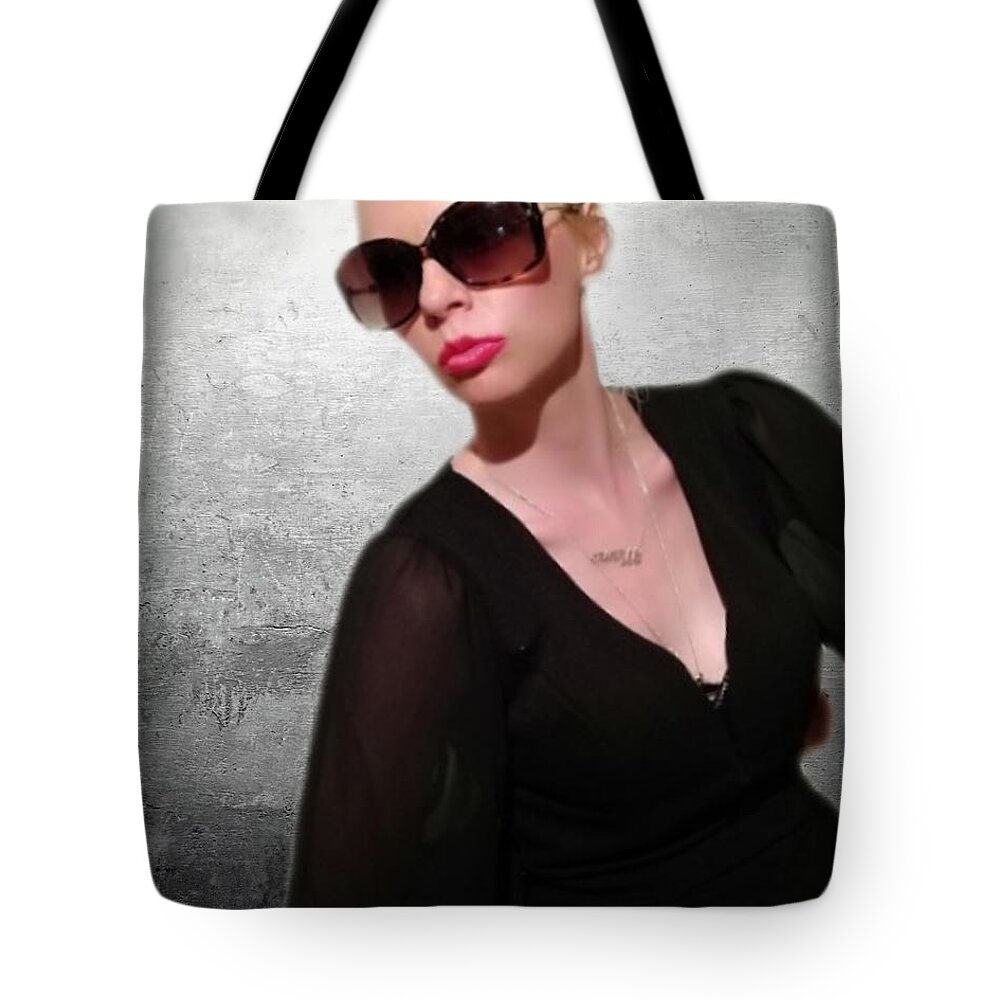 Portret Tote Bag featuring the photograph Portret Actress Yvonne Padmos #6 by Yvonne Padmos