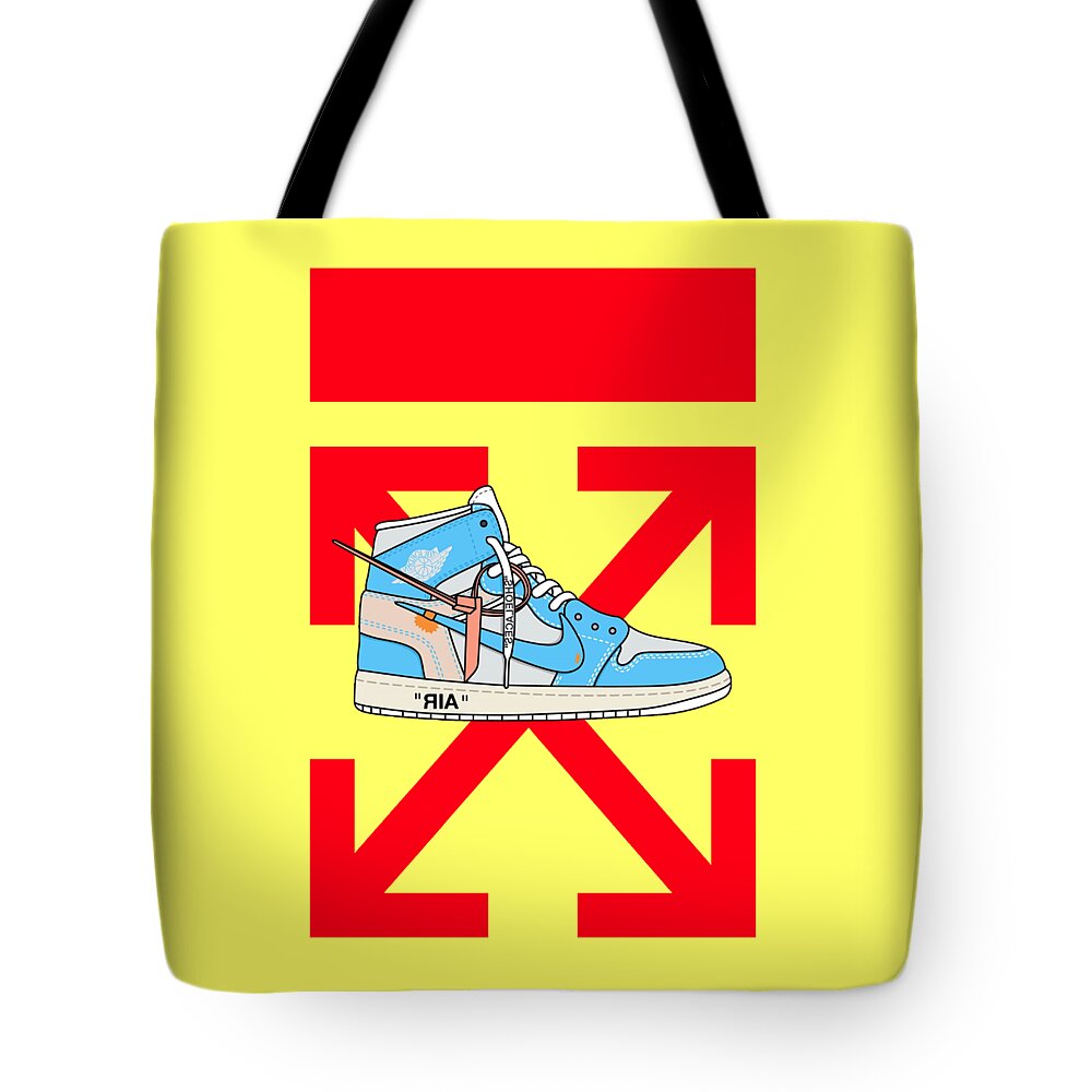 Air Jordan Logo Tote Bag by Iin Rusana - Pixels