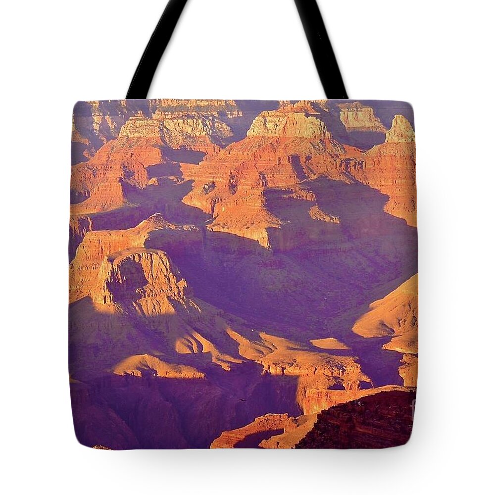 The Grand Canyon Tote Bag featuring the digital art The Grand Canyon #8 by Tammy Keyes