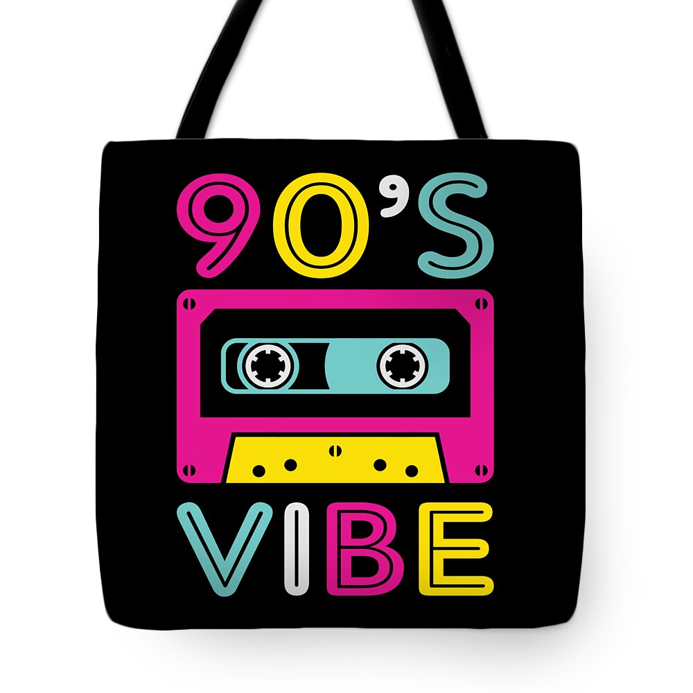 90s 90s Fashion 90s Music Tote Bag by Steven Zimmer - Pixels