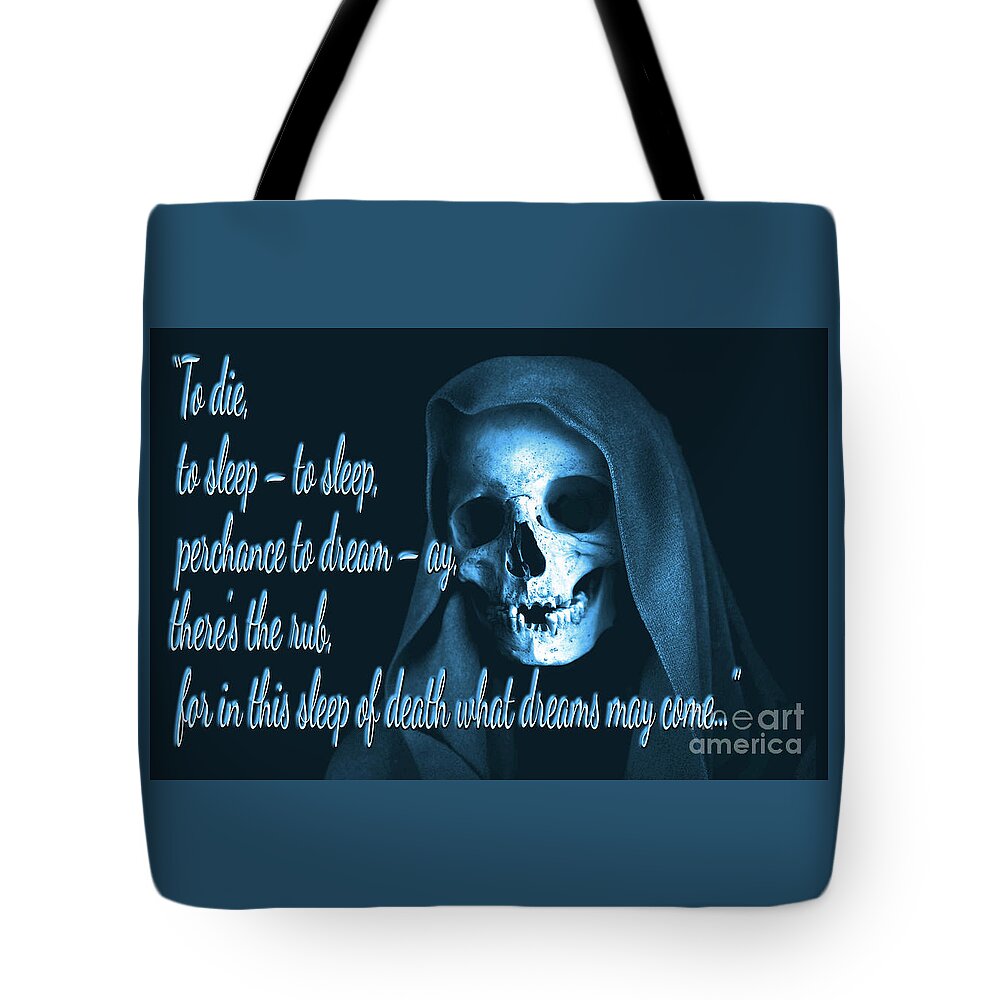 The Grim Reaper Tote Bag featuring the photograph A chance to dream by Pics By Tony