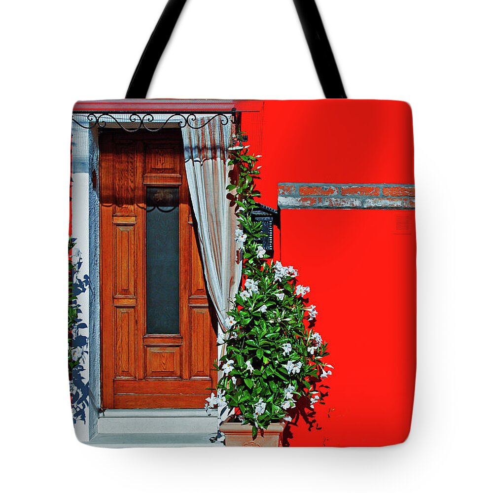 Photographic Art Tote Bag featuring the photograph A-Door-ned by Rick Locke - Out of the Corner of My Eye