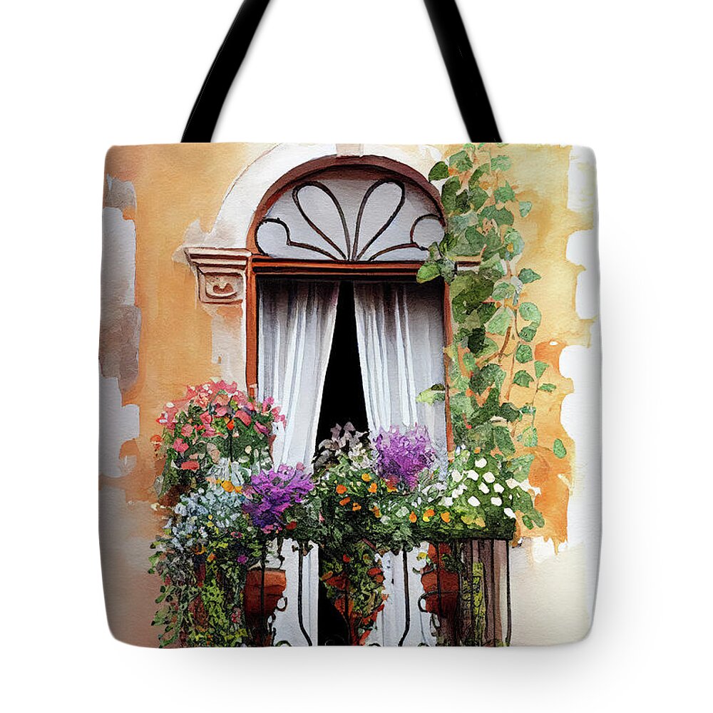 A Feast For The Senses Tote Bag featuring the painting A Feast for the Senses by Greg Collins