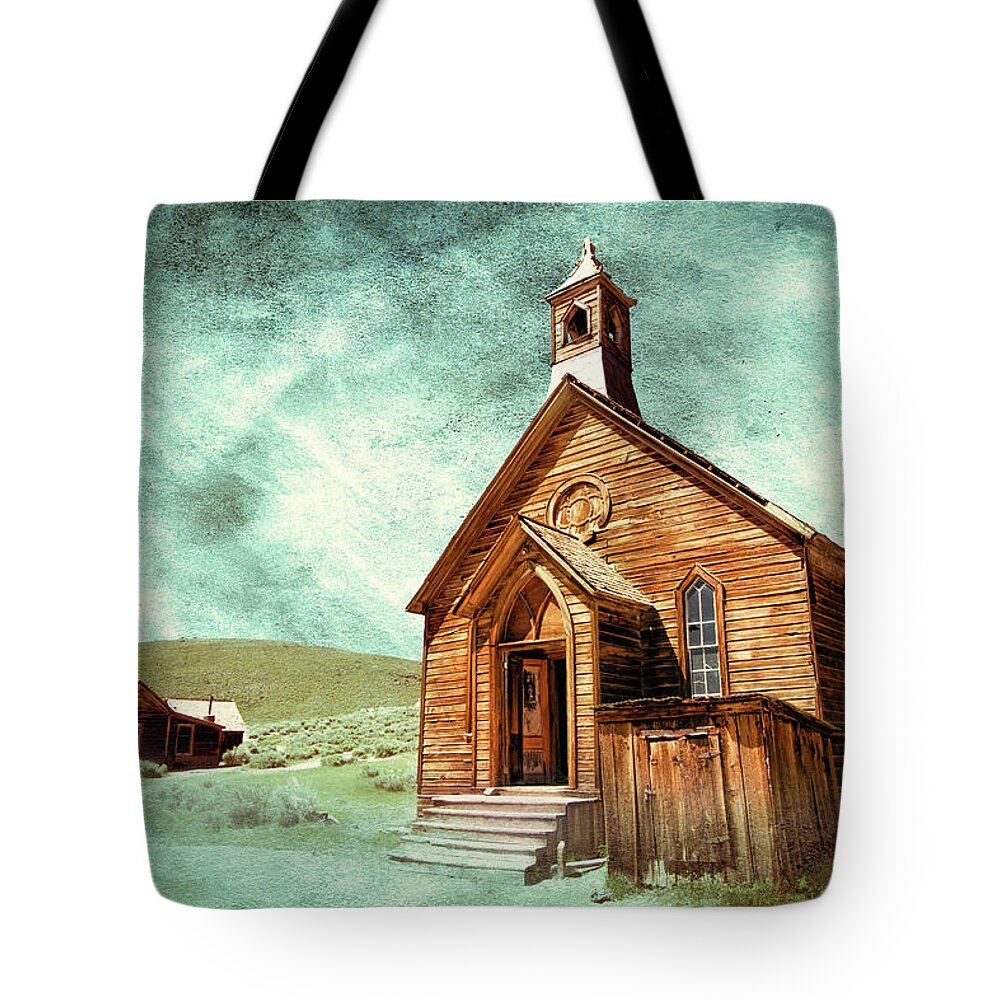 California Tote Bag featuring the photograph A House of Faith fx by Dan Carmichael